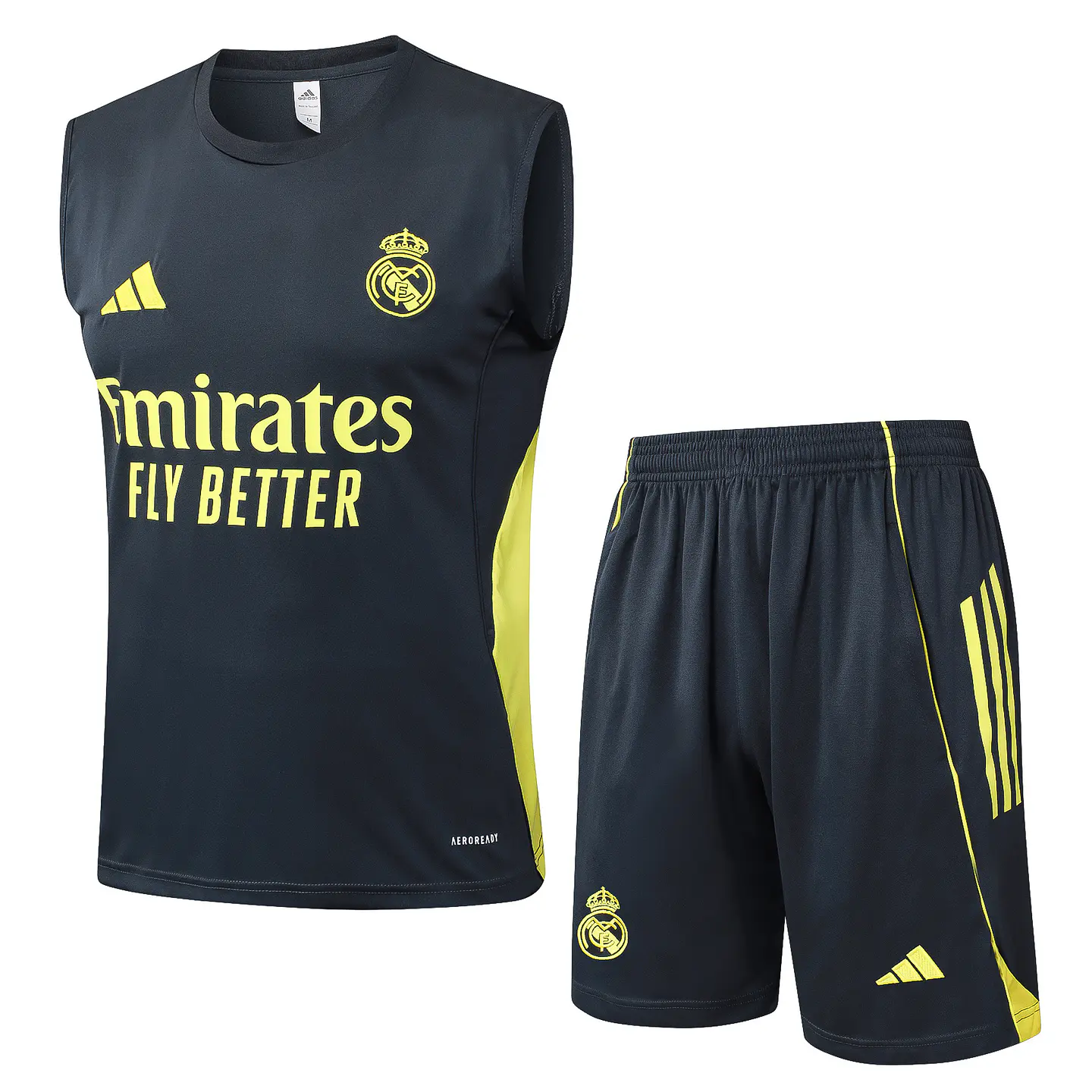 Real Madrid Conjunto Treino Manga Cava 25/26 2