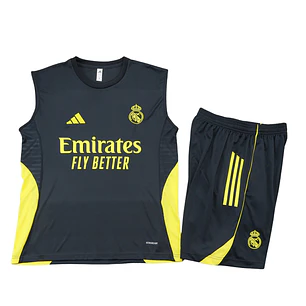 Real Madrid Conjunto Treino Manga Cava 25/26