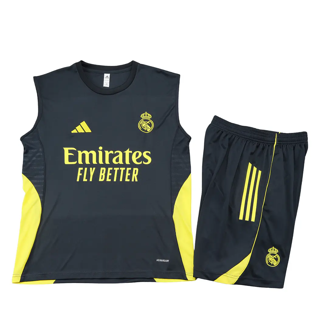 Real Madrid Conjunto Treino Manga Cava 25/26 1