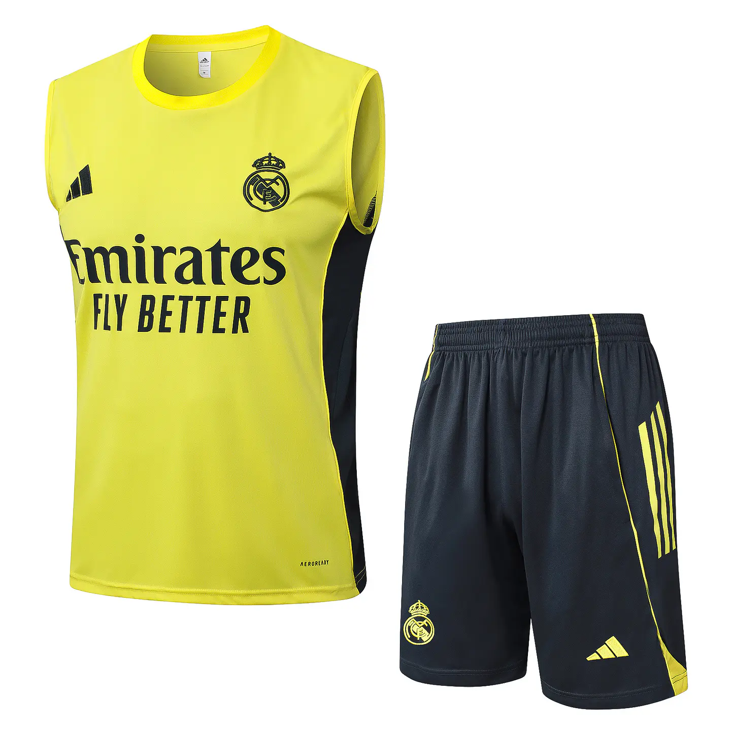 Real Madrid Conjunto Treino Manga Cava 25/26 2