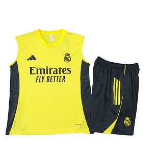 Real Madrid Conjunto Treino Manga Cava 25/26