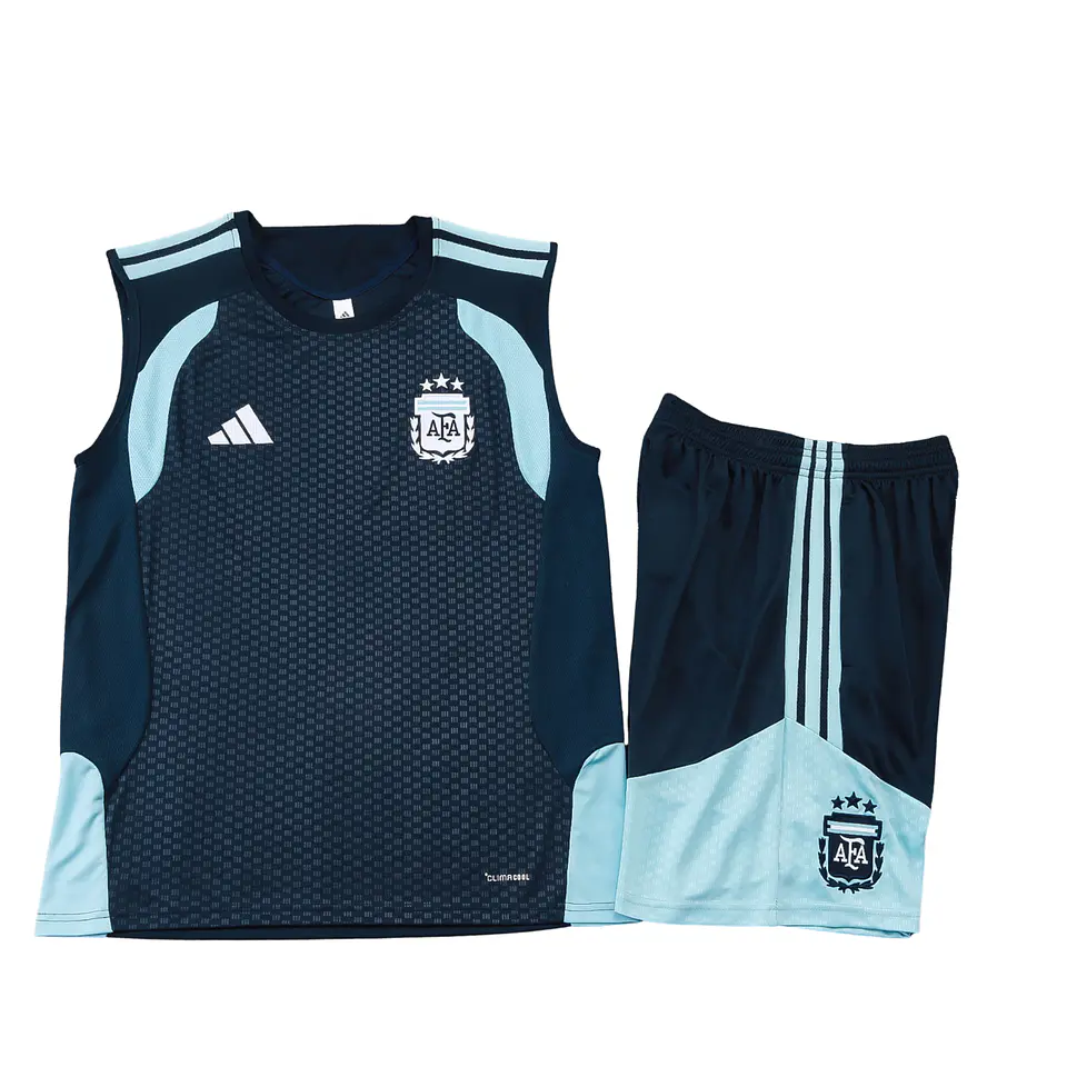 Argentina Conjunto Treino Manga Cava 26/27 1