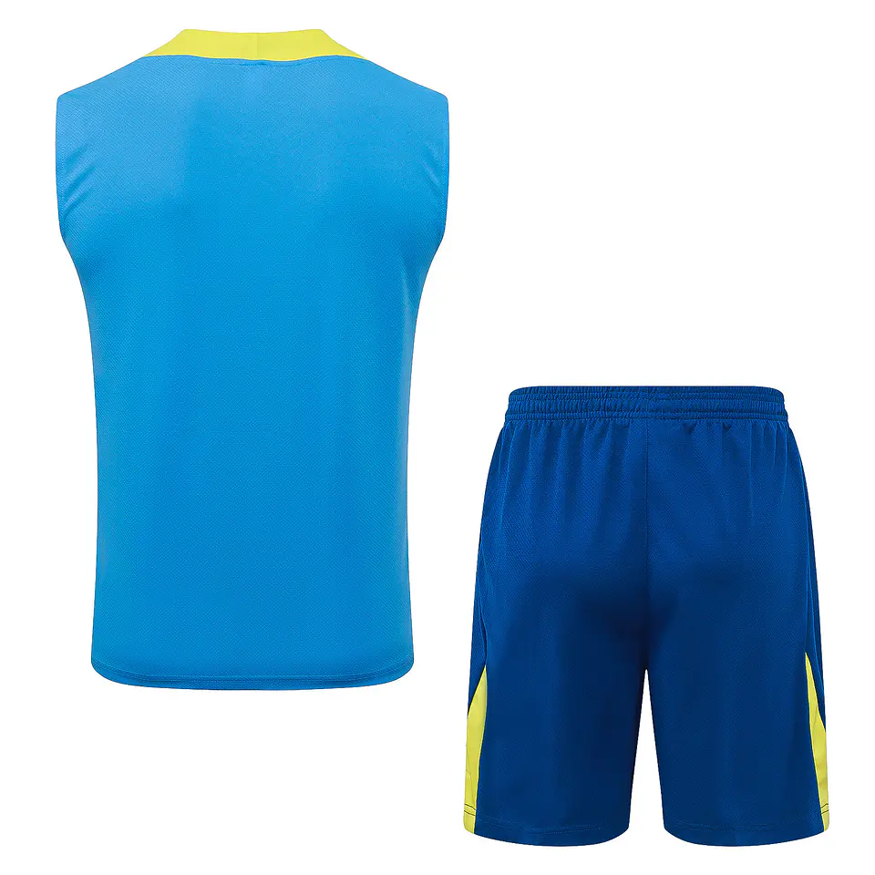 Barcelona Conjunto Treino Manga Cava 26/27 3