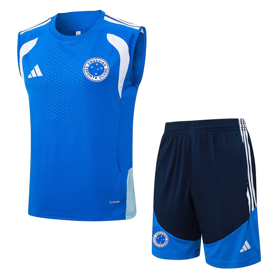 Cruzeiro Conjunto Treino Manga Cava 26/27 2