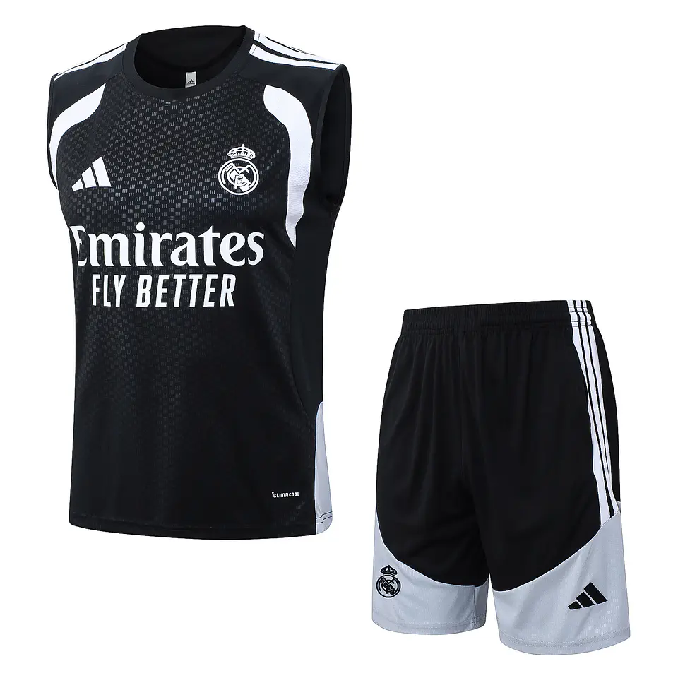 Real Madrid Conjunto Treino Manga Cava 26/27 2
