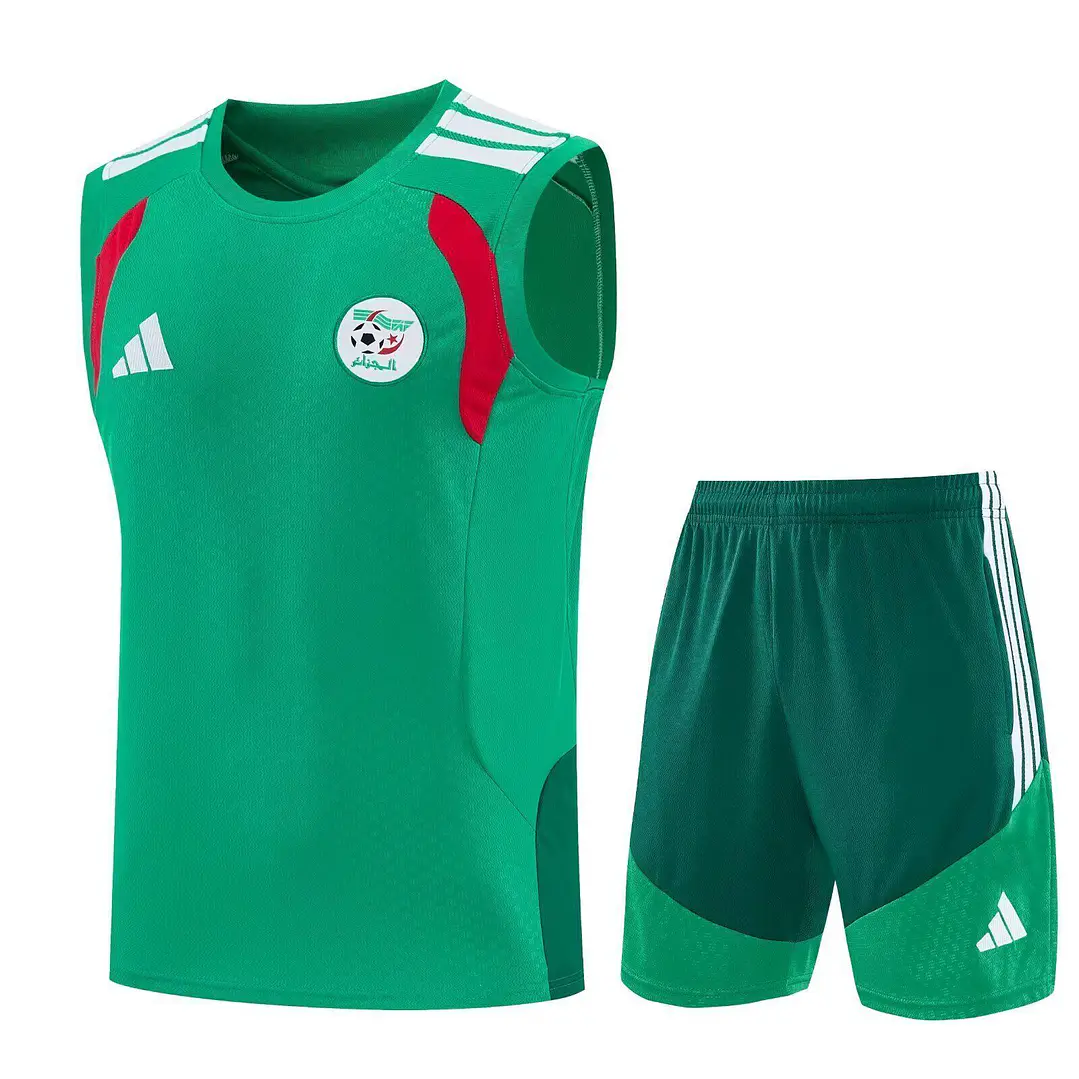 Algéria Conjunto Treino Manga Cava 25/26 2