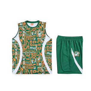 Costa do Marfim Conjunto Treino Manga Cava 25/26