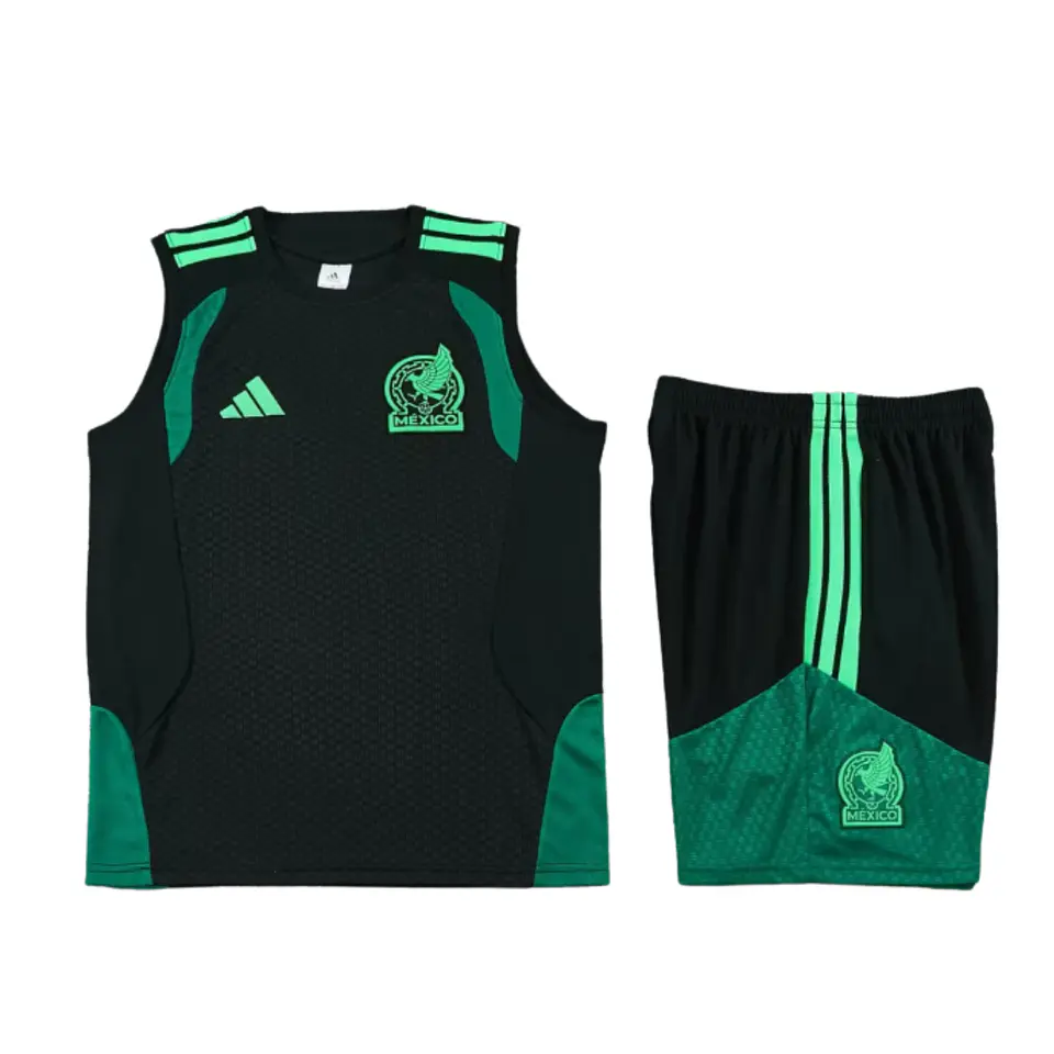 México Conjunto Treino Manga Cava 25/26 1