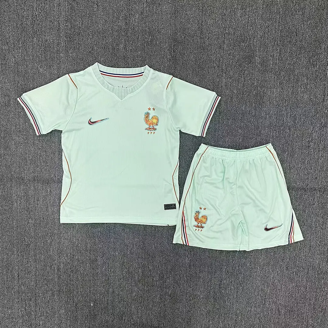 França Away Mundial 2026 Kit Criança 2