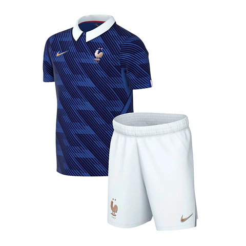 França Home Mundial 2026 Kit Criança