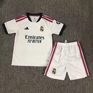Real Madrid Home 26/27 Kit Criança