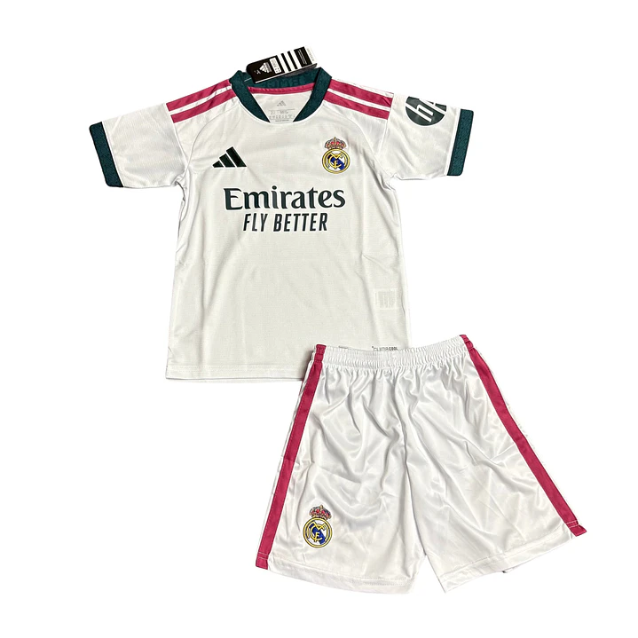 Real Madrid Home 26/27 Kit Criança 3