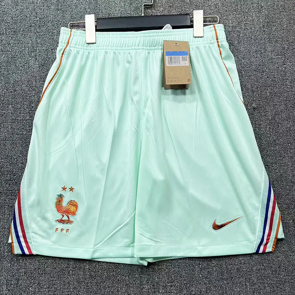 França Away Calções Mundial 2026 1
