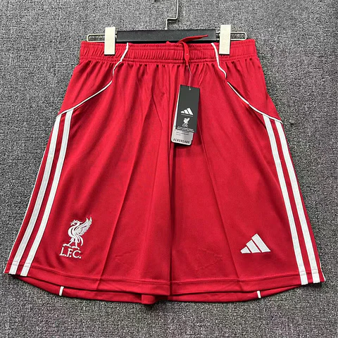 Liverpool Calções Home 25/26