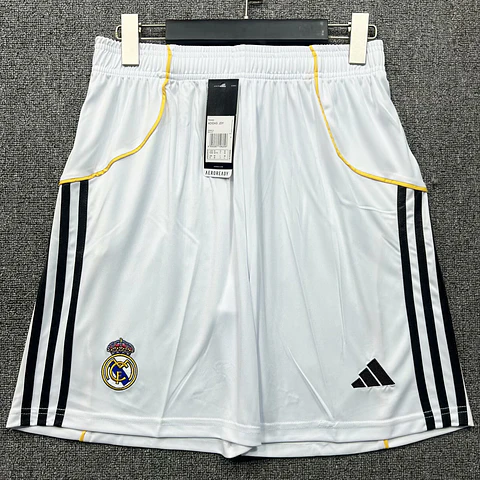 Real Madrid Calções Home 25/26