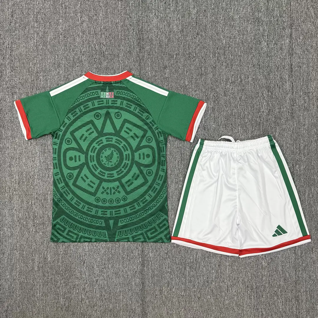 México Home Mundial 2026 Kit Criança 3