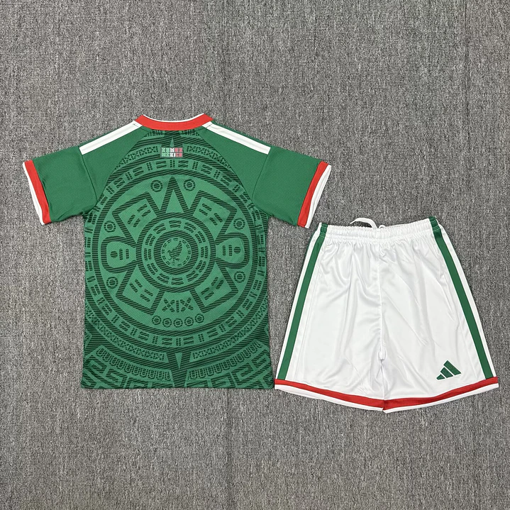 México Home Mundial 2026 Kit Criança 3