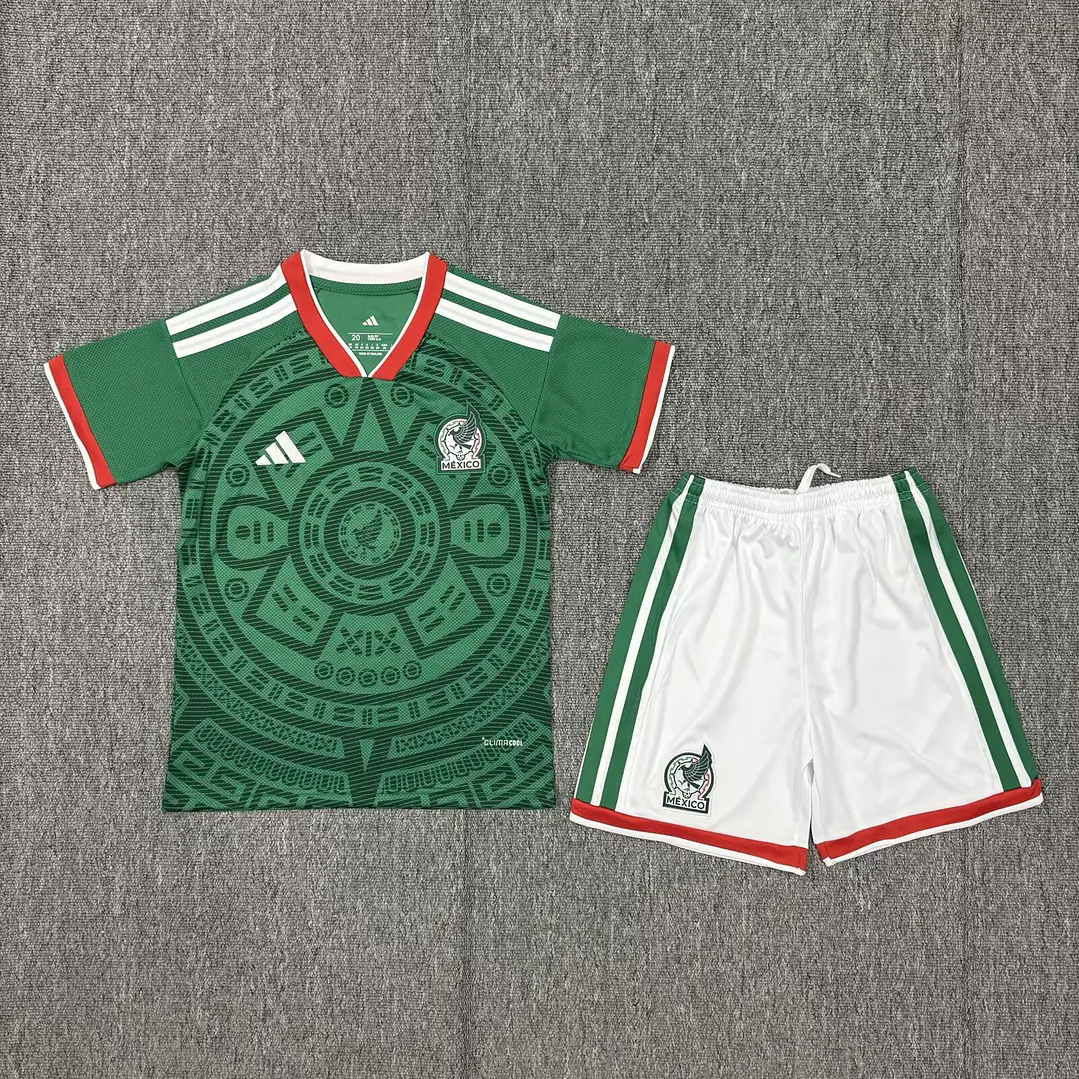 México Home Mundial 2026 Kit Criança 2