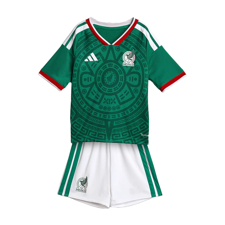 México Home Mundial 2026 Kit Criança 1