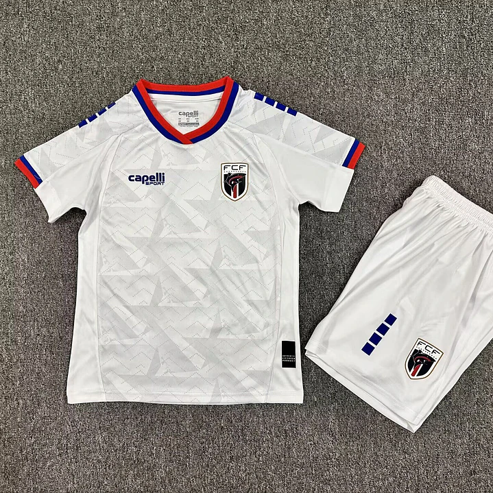 Cabo Verde Away Mundial 2026 Kit Criança 2