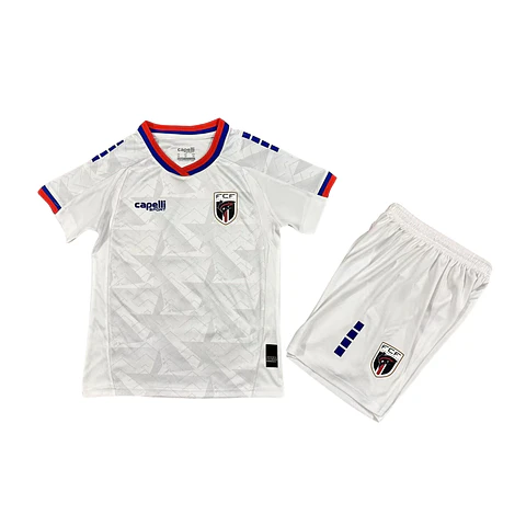 Cabo Verde Away Mundial 2026 Kit Criança