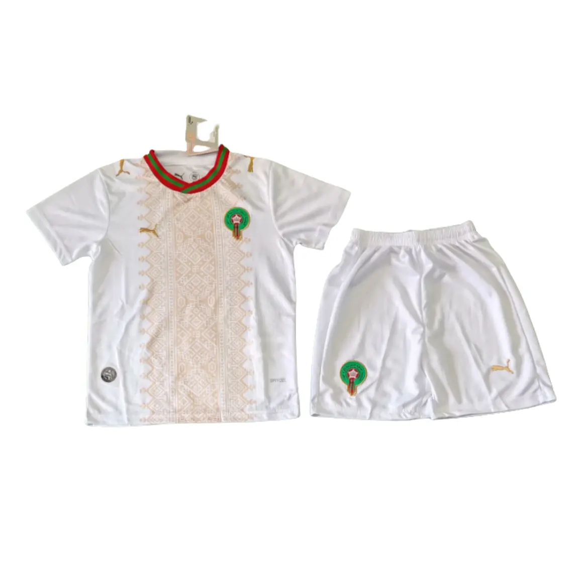 Marrocos Away Mundial 2026 Kit Criança 1