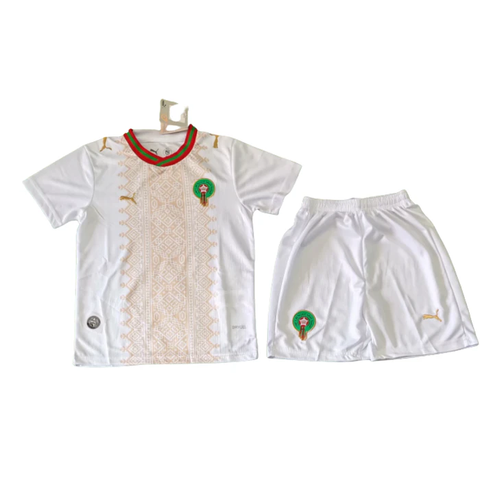 Marrocos Away Mundial 2026 Kit Criança 1
