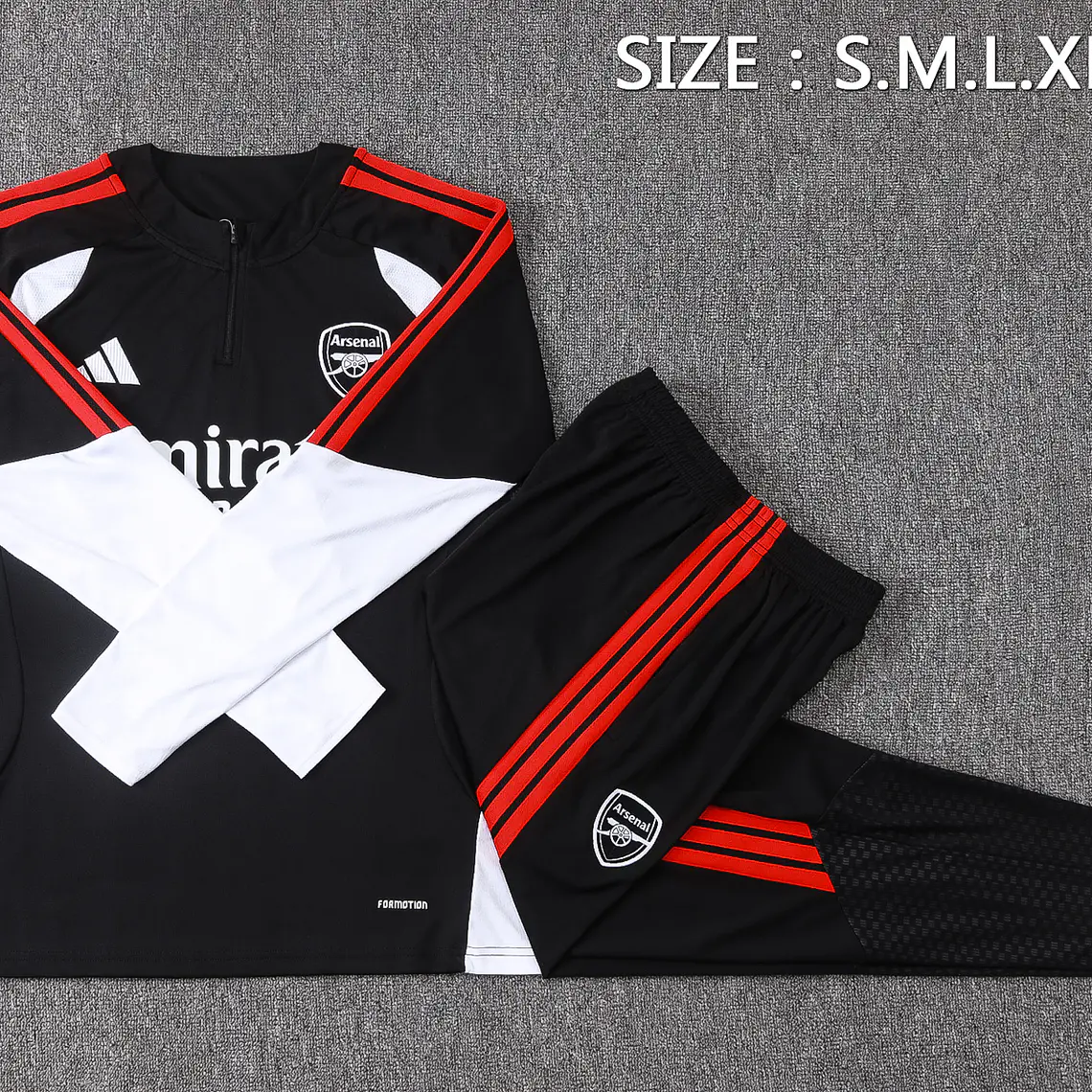 Arsenal Fato Treino 1/2 Zip 26/27 3