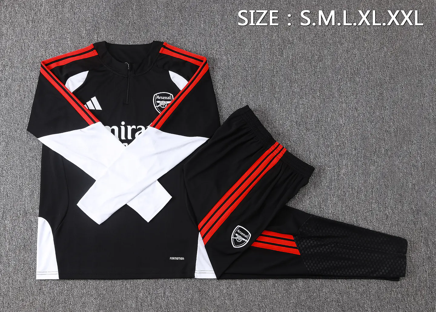 Arsenal Fato Treino 1/2 Zip 26/27 3