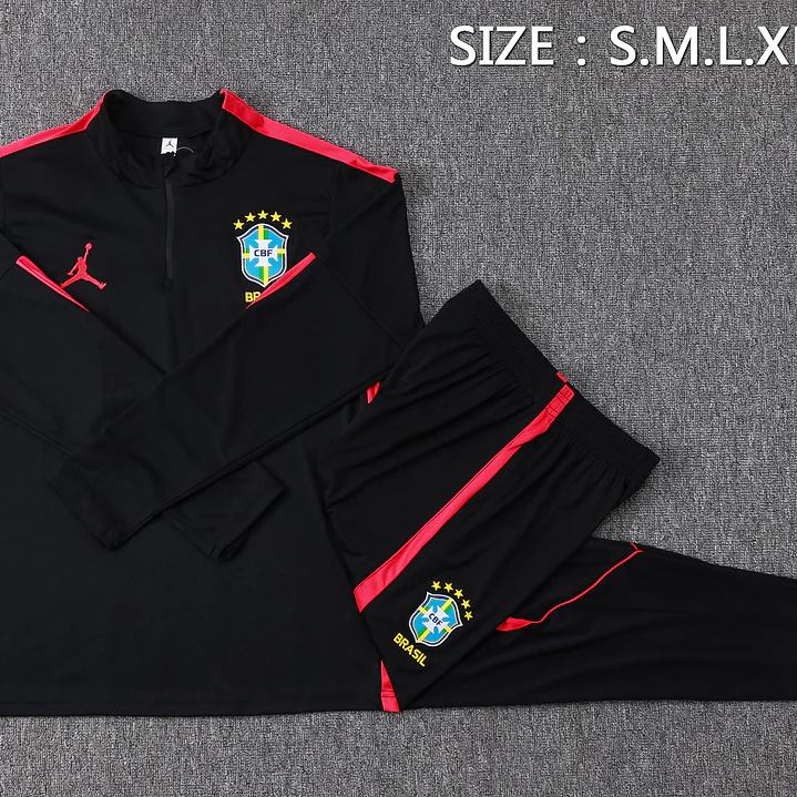 Brasil Fato Treino 1/2 Zip 26/27 3