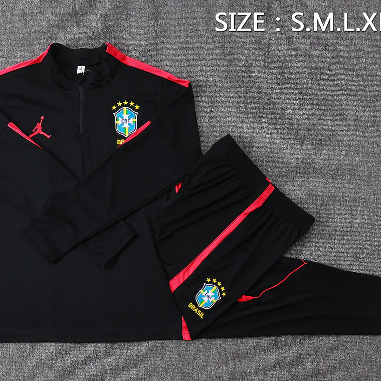 Brasil Fato Treino 1/2 Zip 26/27 3