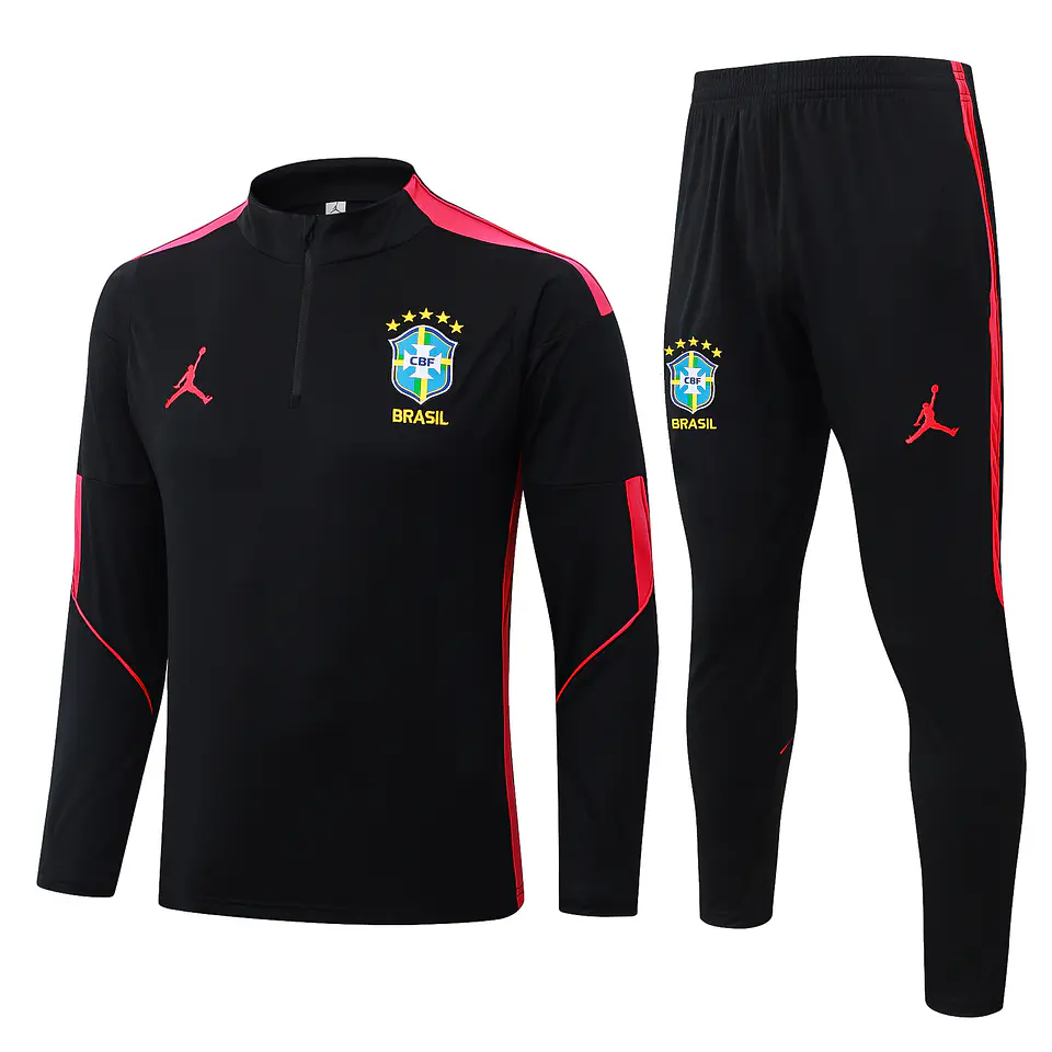Brasil Fato Treino 1/2 Zip 26/27 1