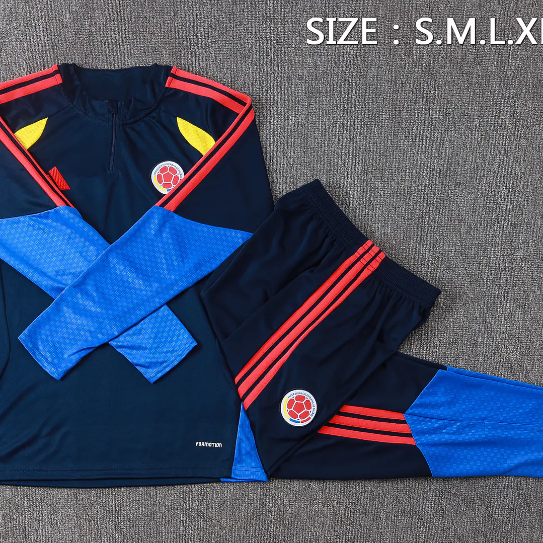 Colômbia Fato Treino 1/2 Zip 26/27 3