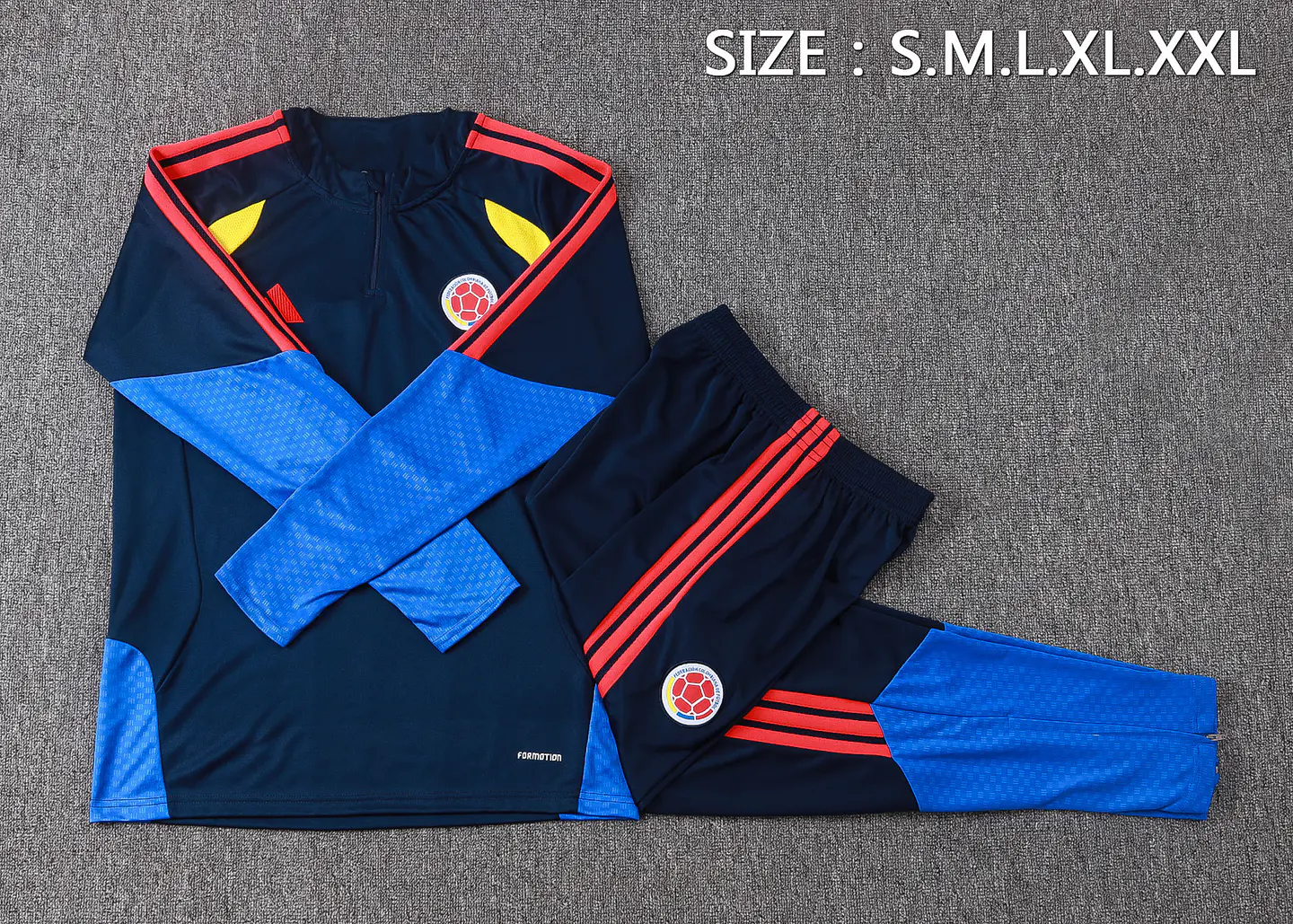 Colômbia Fato Treino 1/2 Zip 26/27 3