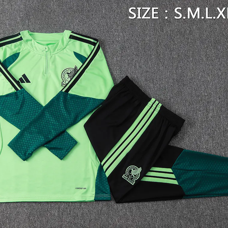 México Fato Treino 1/2 Zip 26/27 3