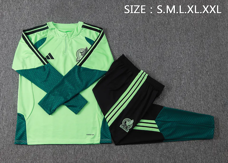 México Fato Treino 1/2 Zip 26/27 3