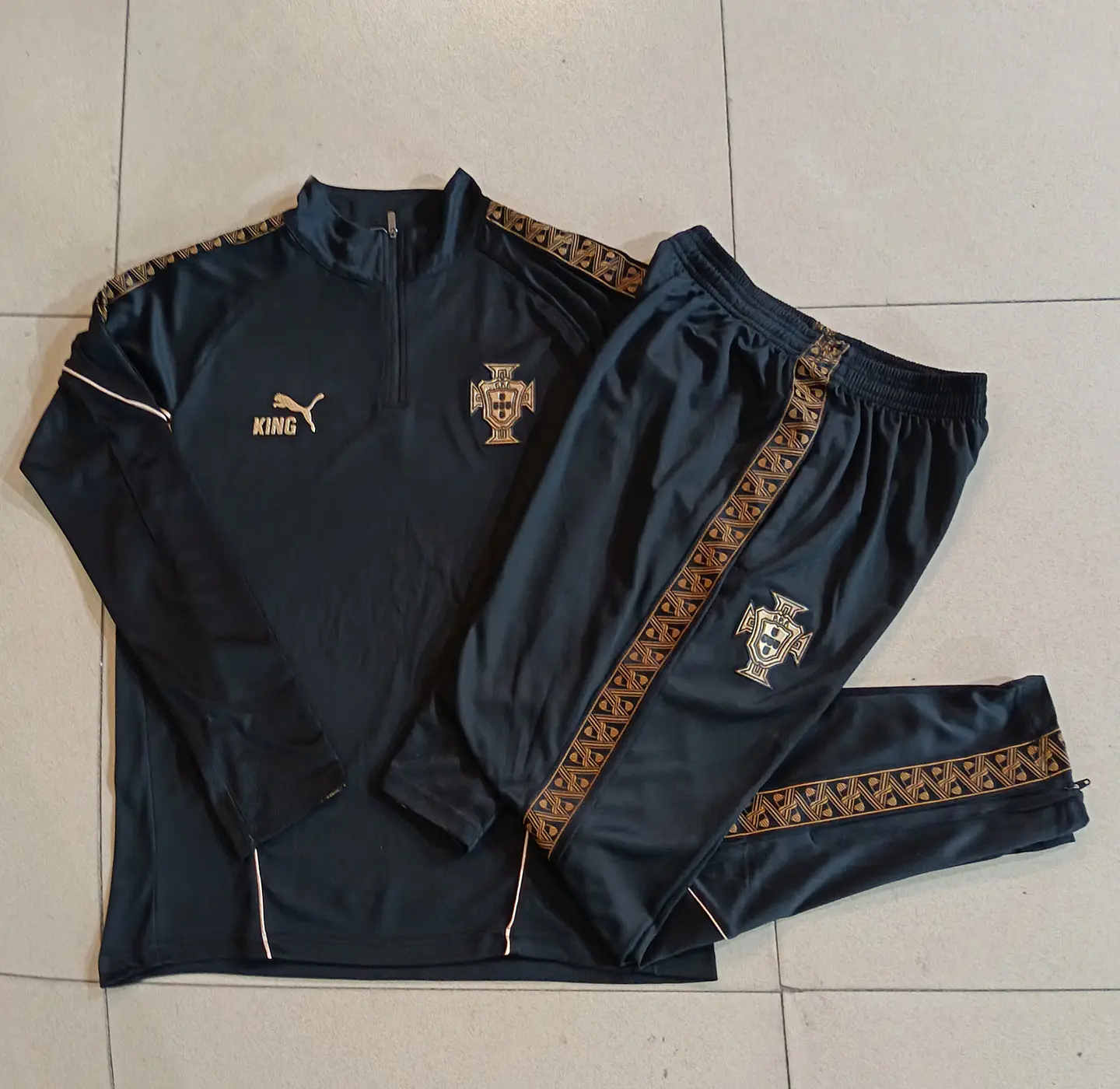 Portugal Fato Treino 1/2 Zip 26/27 3