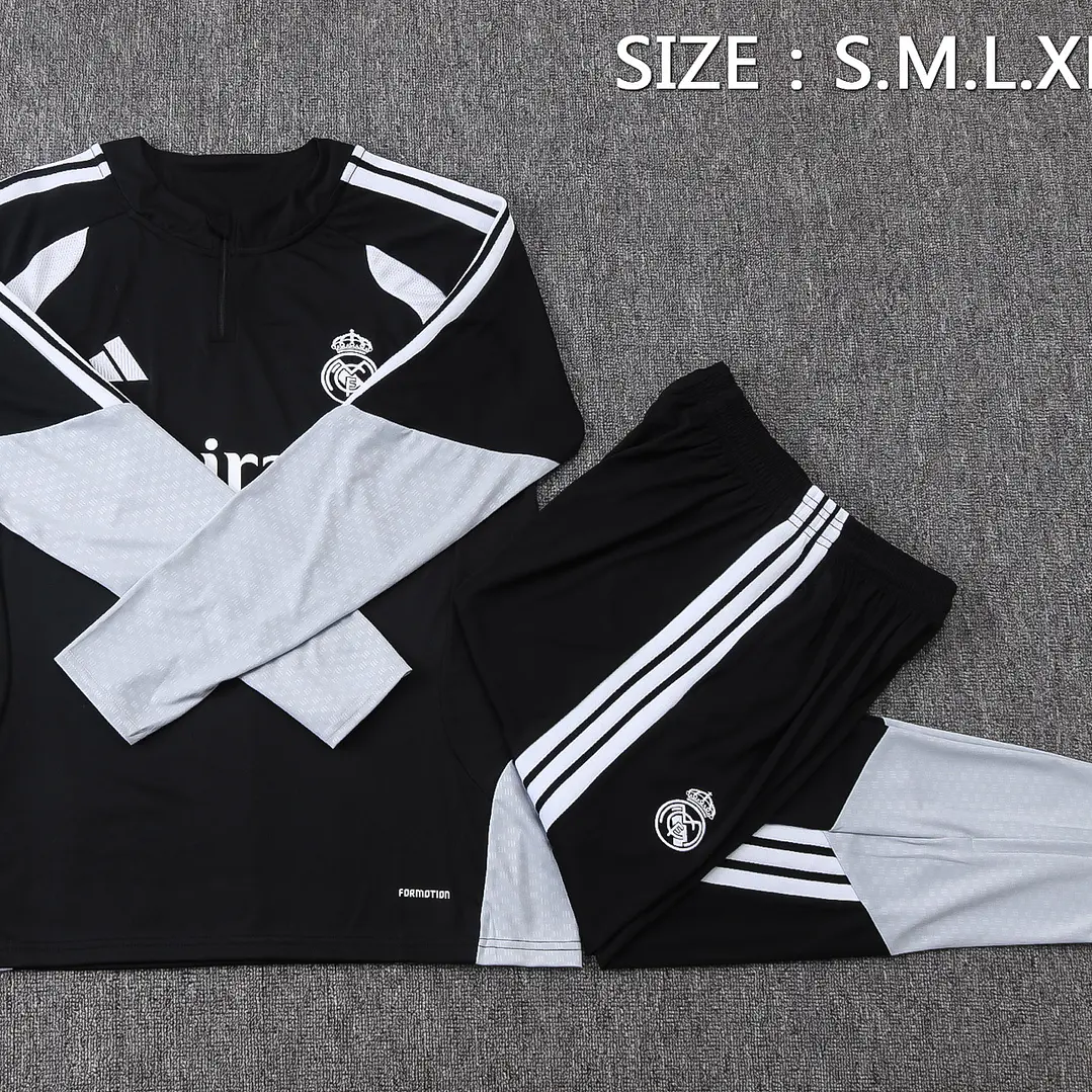Real Madrid Fato Treino 1/2 Zip 26/27 3