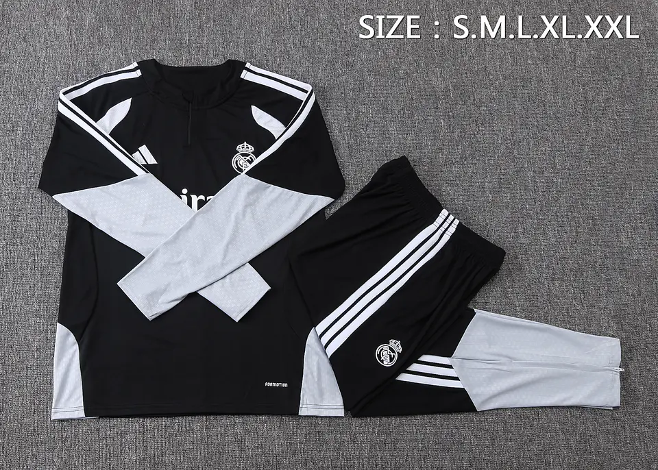 Real Madrid Fato Treino 1/2 Zip 26/27 3