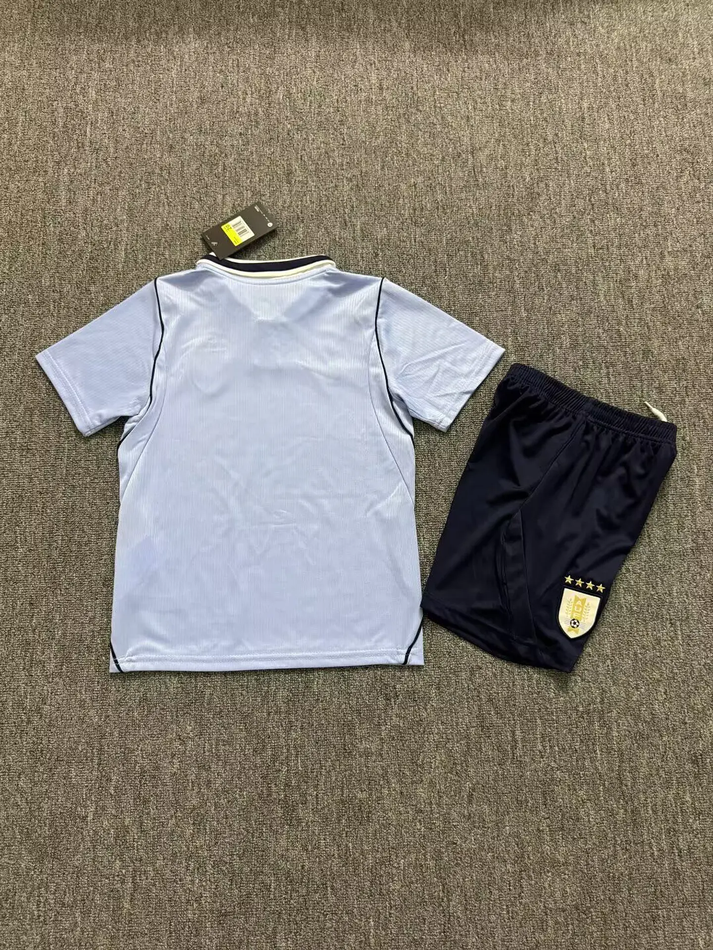 Uruguai Home Mundial 2026 Kit Criança 3