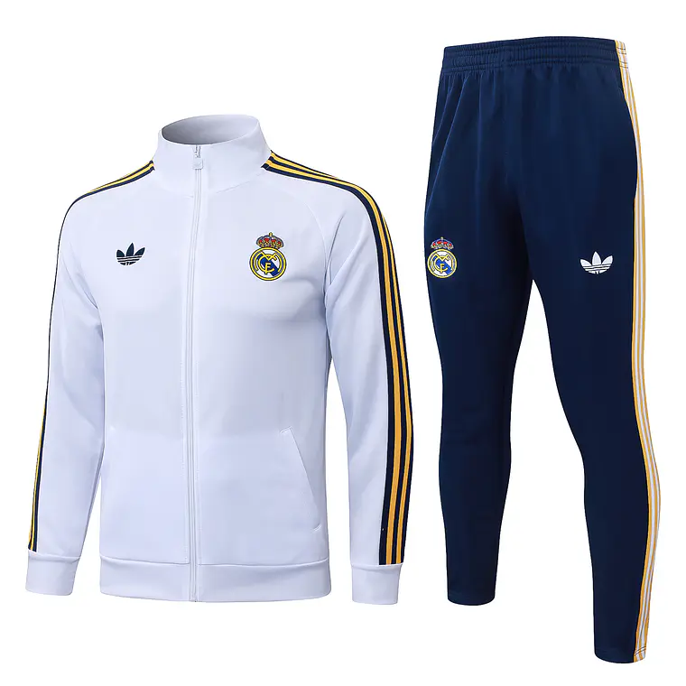 Real Madrid Fato Treino Casaco 25/26 2