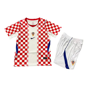 Croácia Home Mundial 2026 Kit Criança