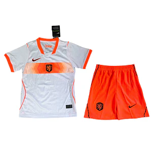 Holanda Away Mundial 2026 Kit Criança