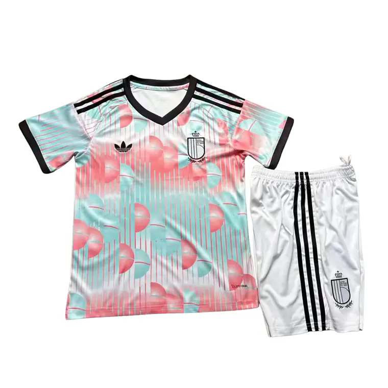 Bélgica Away Mundial 2026 Kit Criança 1