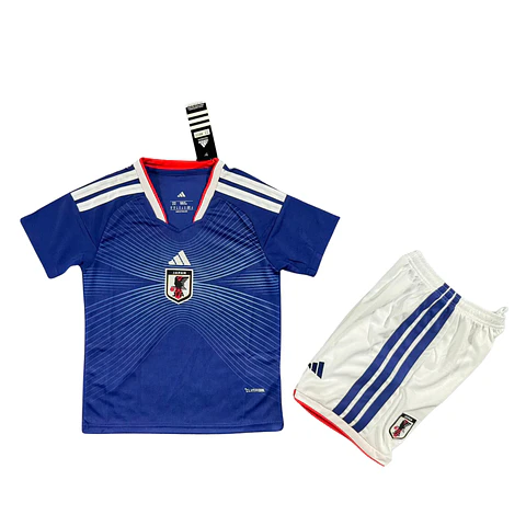 Japão Home Mundial 2026 Kit Criança