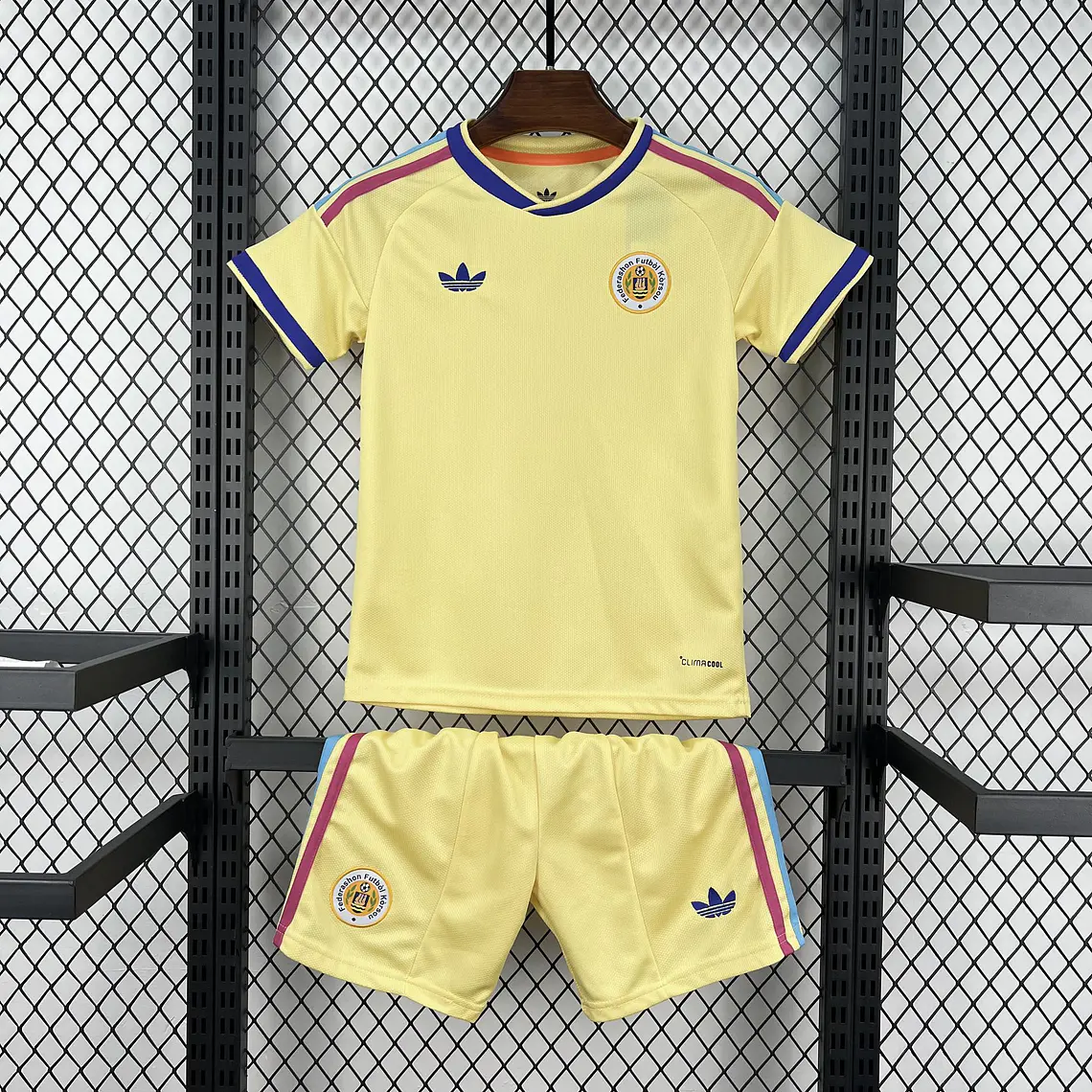 Curaçao Away Mundial 2026 Kit Criança 2