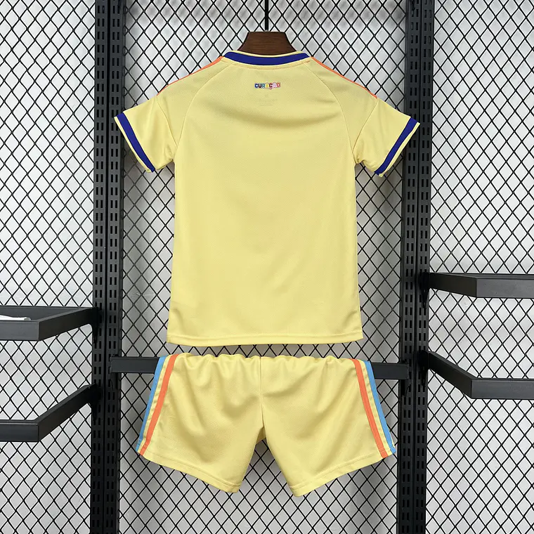 Curaçao Away Mundial 2026 Kit Criança 3