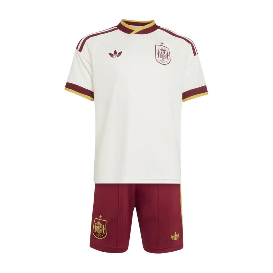 Espanha Away Mundial 2026 Kit Criança 1