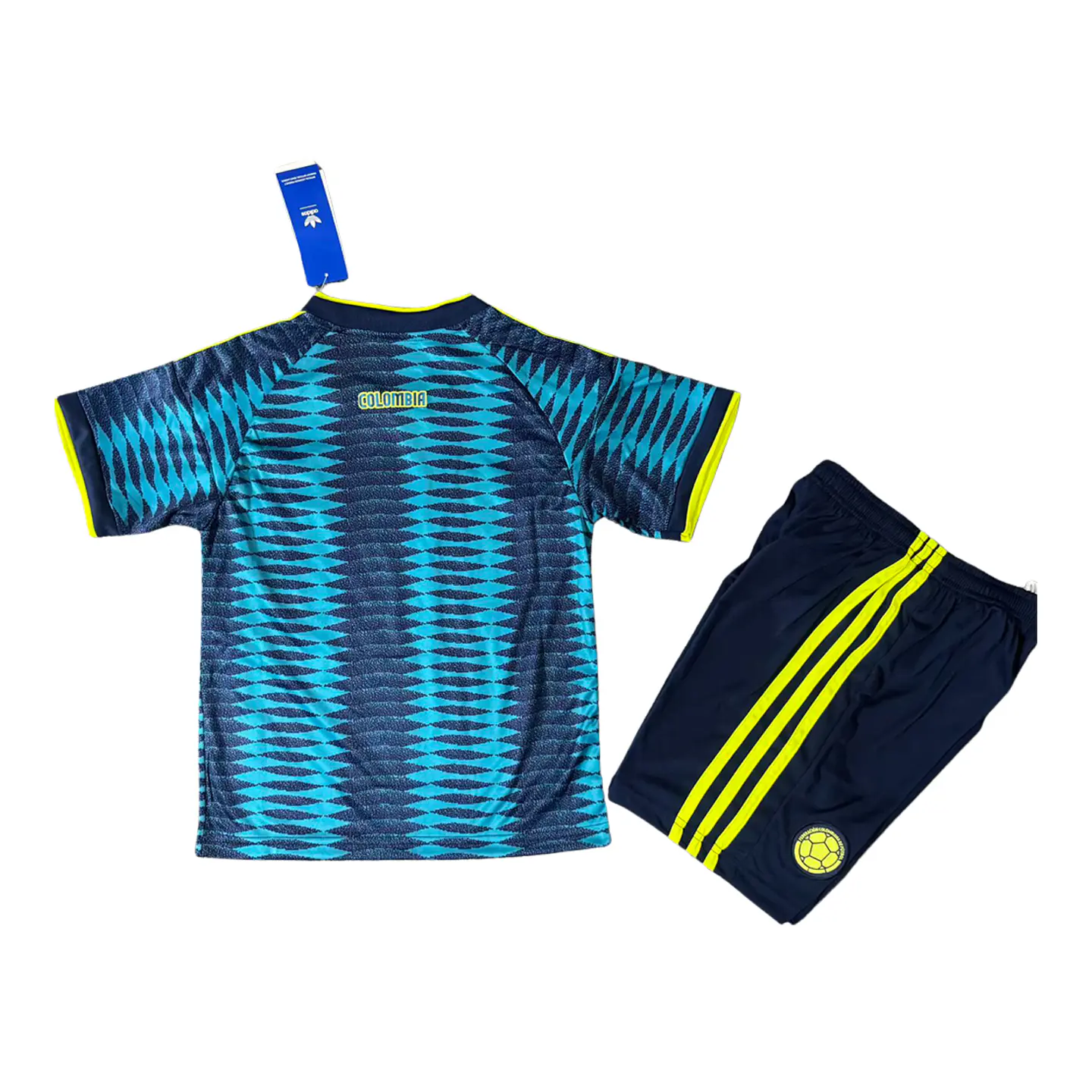 Colômbia Away Mundial 2026 Kit-Criança 2