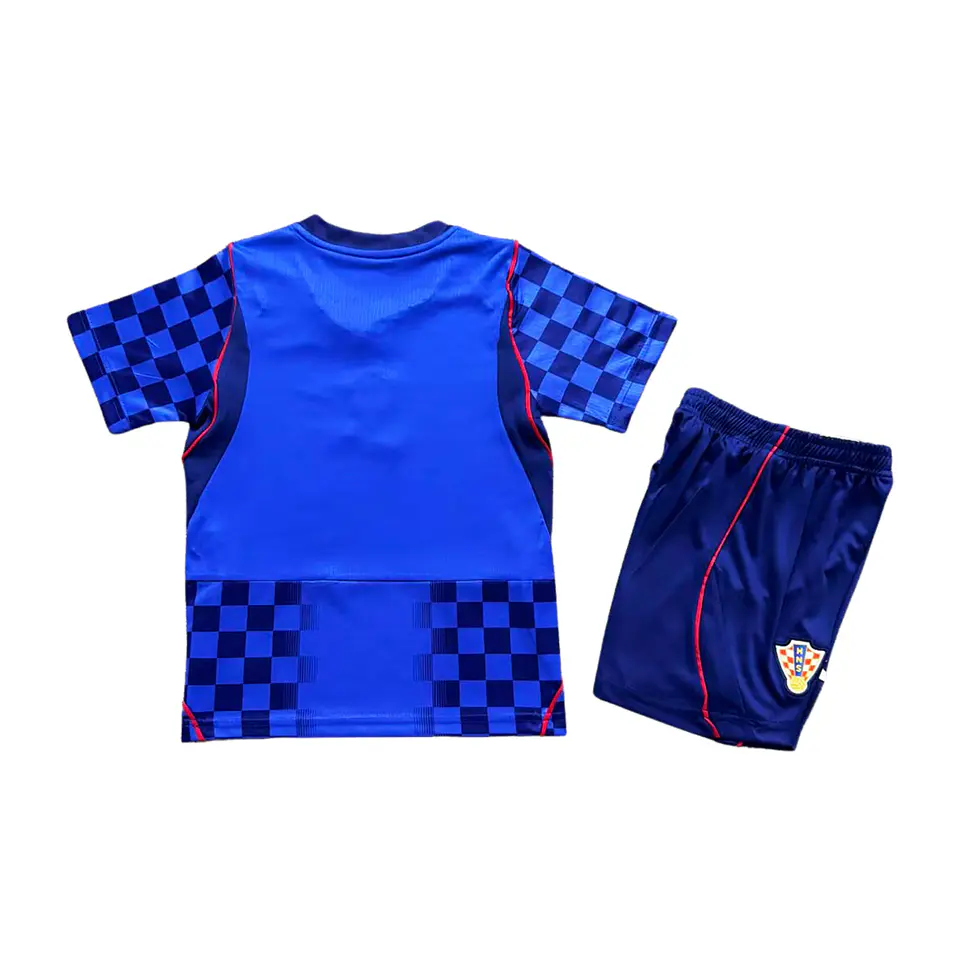 Croácia Away Mundial 2026 Kit-Criança 2